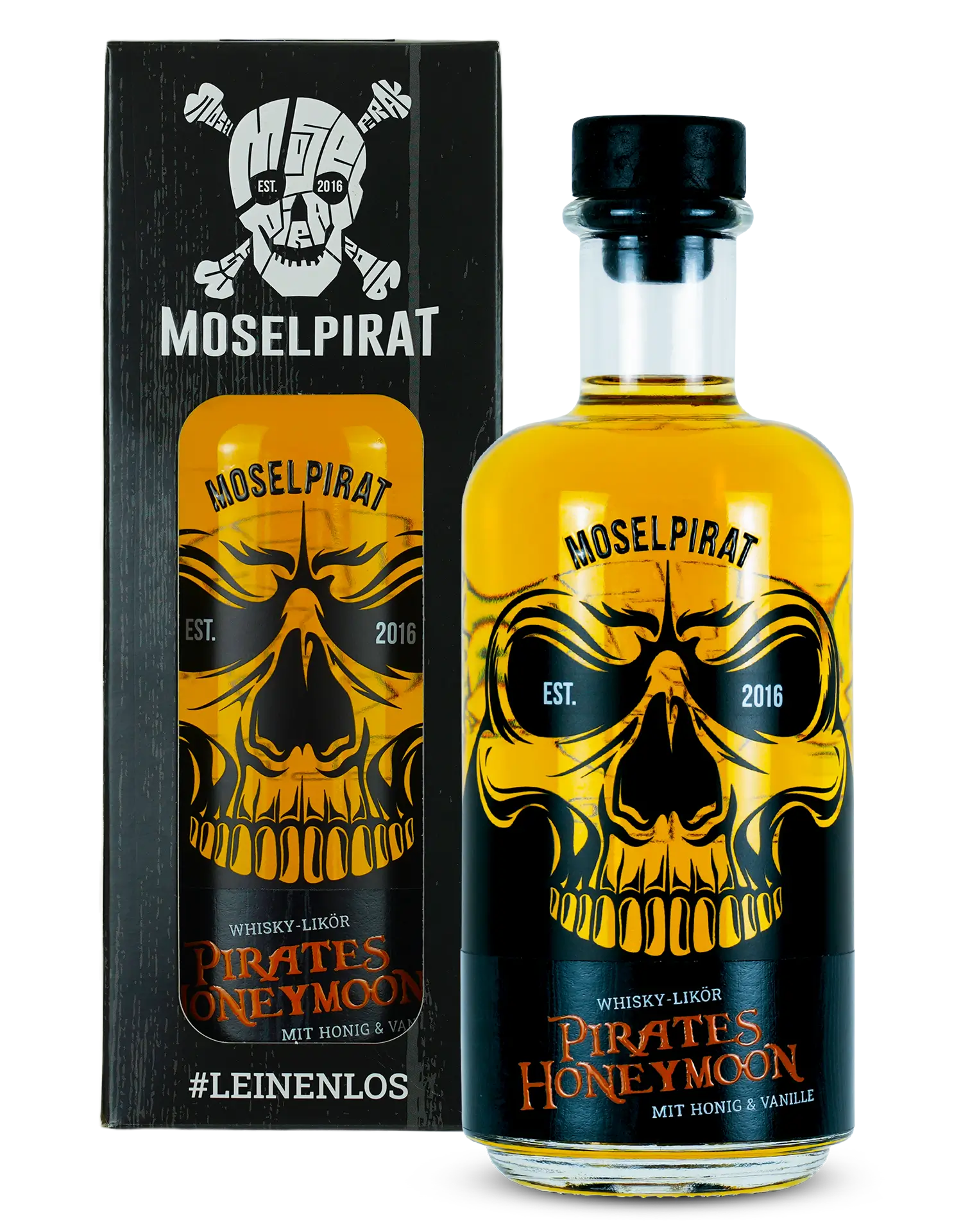 Moselpirat Pirates Honeymoon Whisky-Likör mit Honig und Vanille
