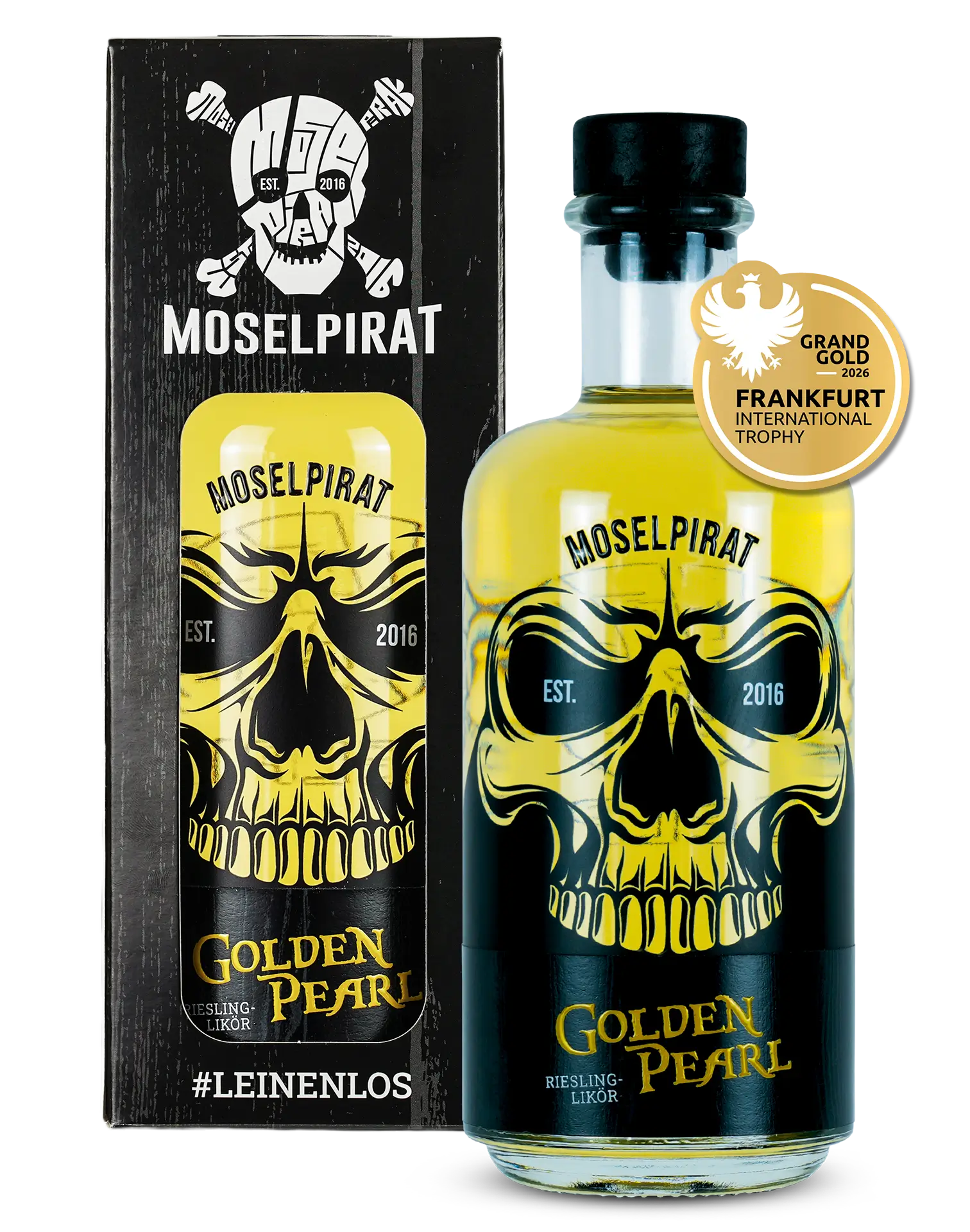 Moselpirat Golden Pearl Riesling-Likör