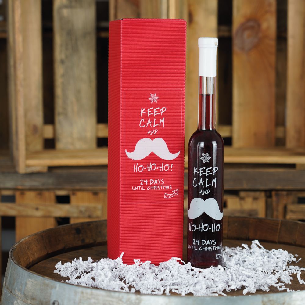 Granatapfel Chili Likör | Fruchtig-Scharf in der Adventskalender Flasche